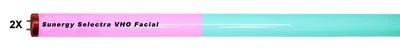 2 Pack Sunergy Selectra VHO Facial Lamp Bulb-10 min.