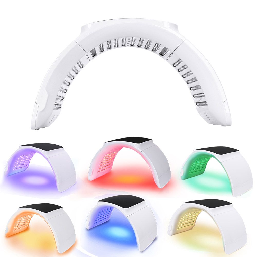 Face Tunnel Red Light Therapy 6 Colors Red Blue Green Yellow Light