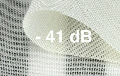 Tissu anti-ondes basses et hautes fréquences Swiss Shield® ULTIMA™ -41dB protection Linky / 5G / surjetage possible en coton bio GOTS