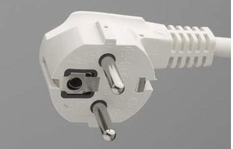 Rallonge blindée Danell 5 mètres blanche, 1.5 mm² Ref 55