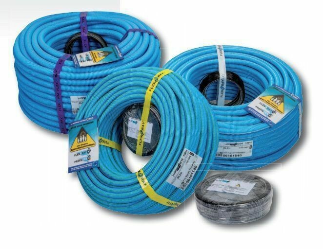 Gaine blindée pré filée PREFIL’ZEN ICT 16 / 3G 1.5 mm² avec fil semi-conducteur / 100 mètres PREFILZEN Réf 63