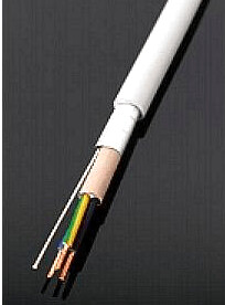 Câble blindé 3G X 2.5 mm² sans PVC / Au mètre / Danell®