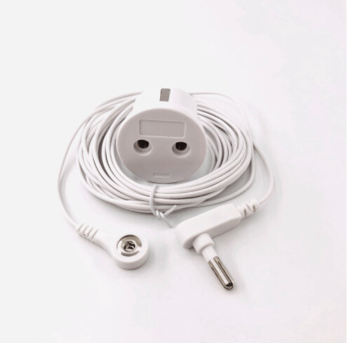 Kit adaptateur + Câble - cordon de 4.50 mètres de mise à la terre Earthing Réf 161