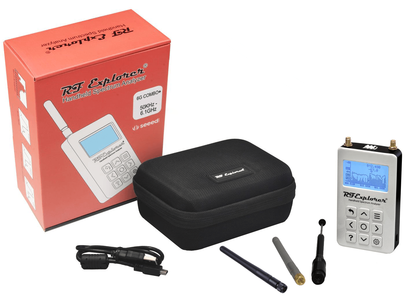 ANALYSEUR DE SPECTRE RF Explorer 6G Combo PLUS SLIM (COMPLET) D'OCCASION très bonne état