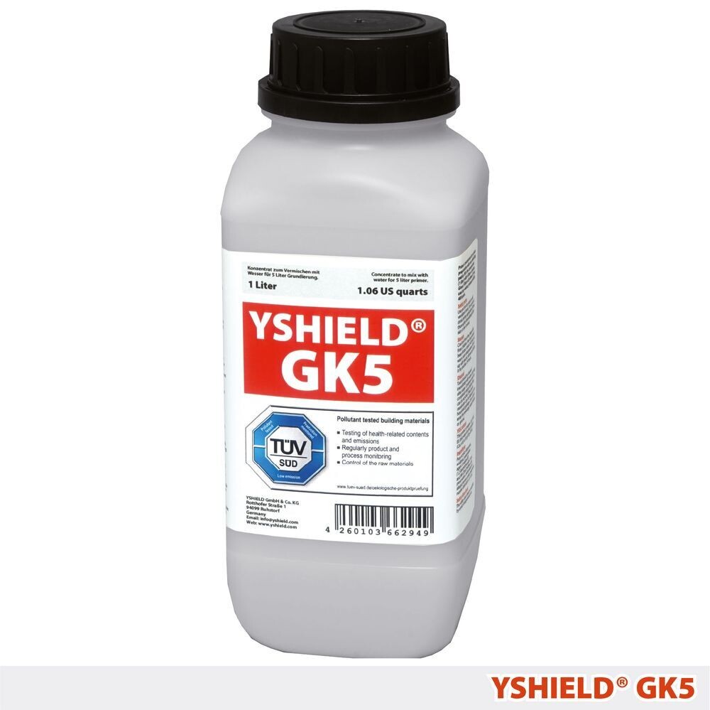 GK5 primaire concentré d'accroche de haute qualité 1 litre YSHIELD® Réf 151