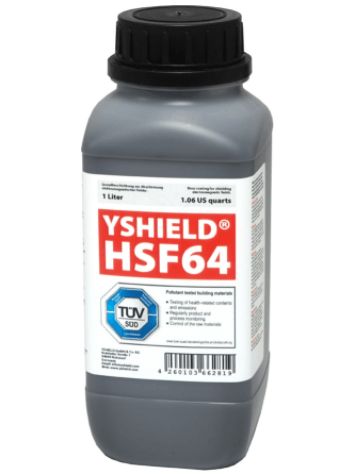 HSF64  Peinture de blindage hautes et basses fréquences 1 et 5 Litres /  YSHIELD -37 dB HSF 64