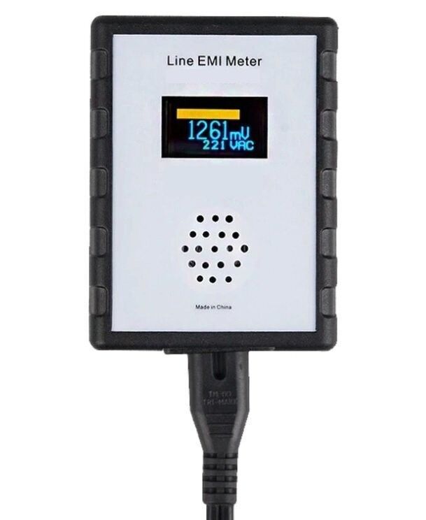 Détecteur d'électricité sale dont CPL Linky, panneaux photovoltaïques / Emi meter
