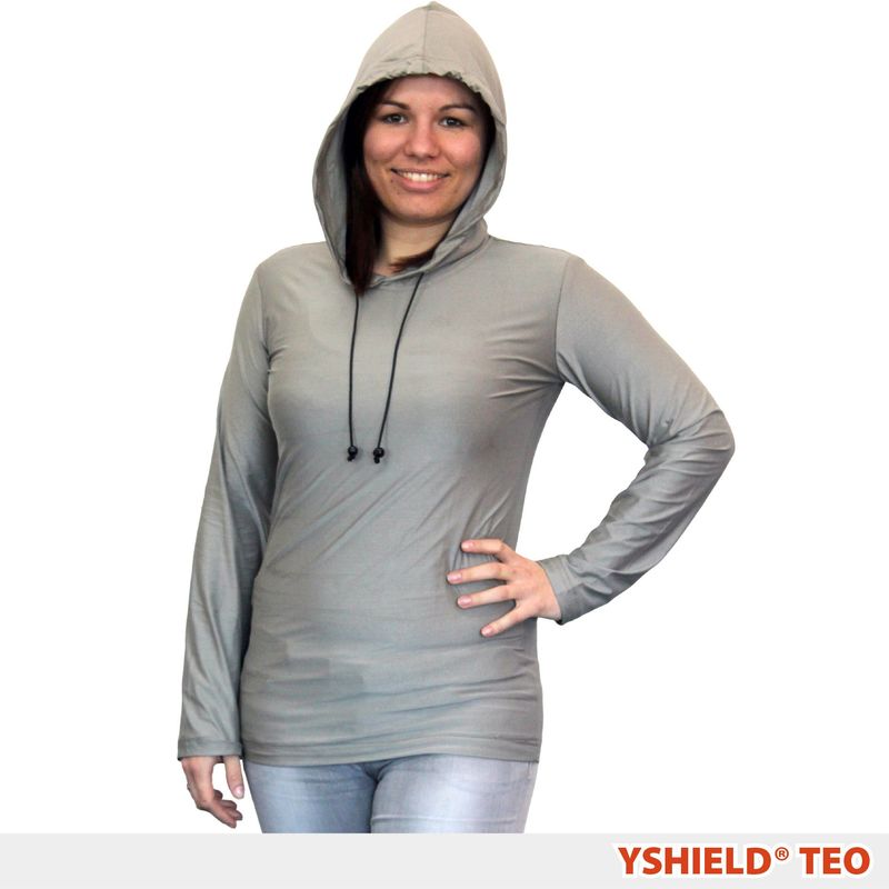 Sweat à capuche TEO Silver-Elastic YSHIELD® Réf 98