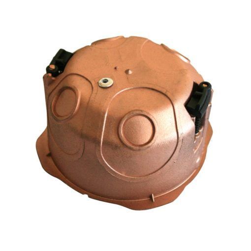 Boîtier blindé rond étanche à l’air pour cloisons sèches Ø 67 mm / Profondeur 40 mm  / 50 mm boitier  Réf 82