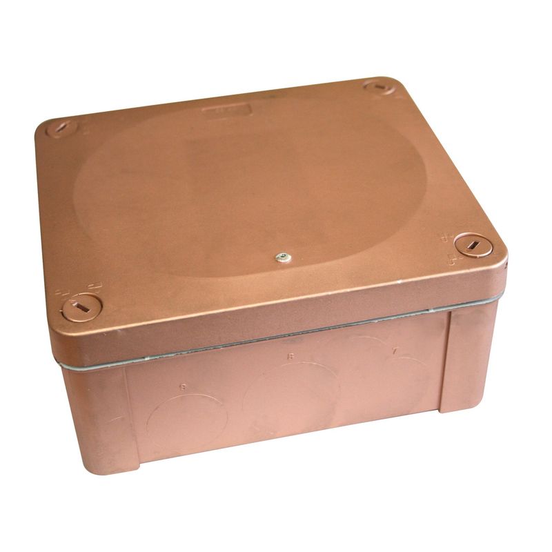 Boîte de dérivation blindée étanche pour comble boite 175x150x80 mm Réf 78