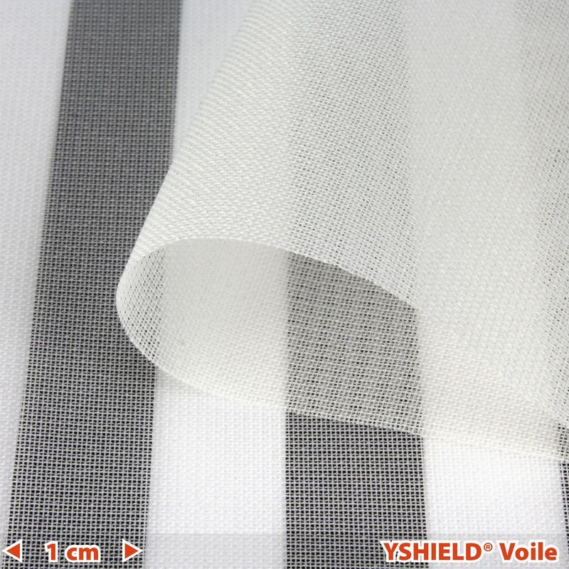 Tissu anti-ondes basses et hautes fréquences Swiss Shield® VOILE™ -38 dB Réf 141