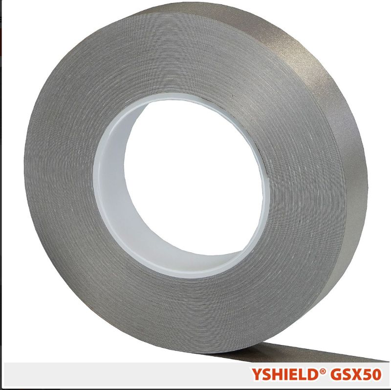 Ruban "Scotch" de mise à la terre avec adhésif conducteur YSHIELD® GSX50 | GSX10 / Réf. 312