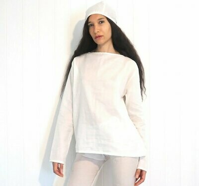 Tee shirt anti-ondes MIXTE manches longues -42 dB / -44 dB / -67 dB / -70 dB / Protection 50 Hertz, Linky , 2G, 3G, 4G, 5G ... / Fil en coton bio GOTS Réf 39 Tee shirt anti-ondes MIXTE manches longues -42 dB / -44 dB / -67 dB / -70 dB / Protection 50 Hertz, Linky , 2G, 3G, 4G, 5G ... / Fil en coton bio GOTS Réf 39