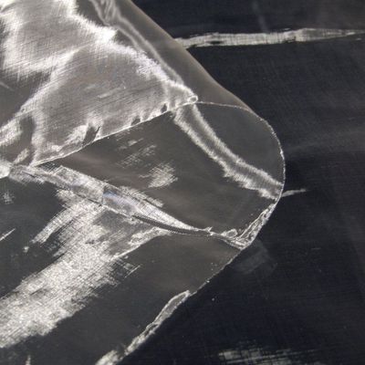 Tissu anti-ondes transparent en inox  -50 dB. Basses et hautes fréquences  au mètre linéaire ADAMANTAN 003 / BIOLOGA  Réf. 45