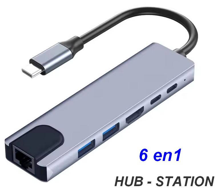 Station - HUB / 6 en 1 / 8 en 1 / 11-en-1 / Réf. 117 Station - HUB / 6 en 1 / 8 en 1 / 11-en-1 / Réf. 117