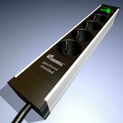 Multiprise blindée 4 prises DANELL Réf. 132