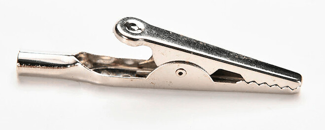 Pince crocodile conductrice 5 cm / Réf. 154 Pince crocodile conductrice 5 cm / Réf. 154