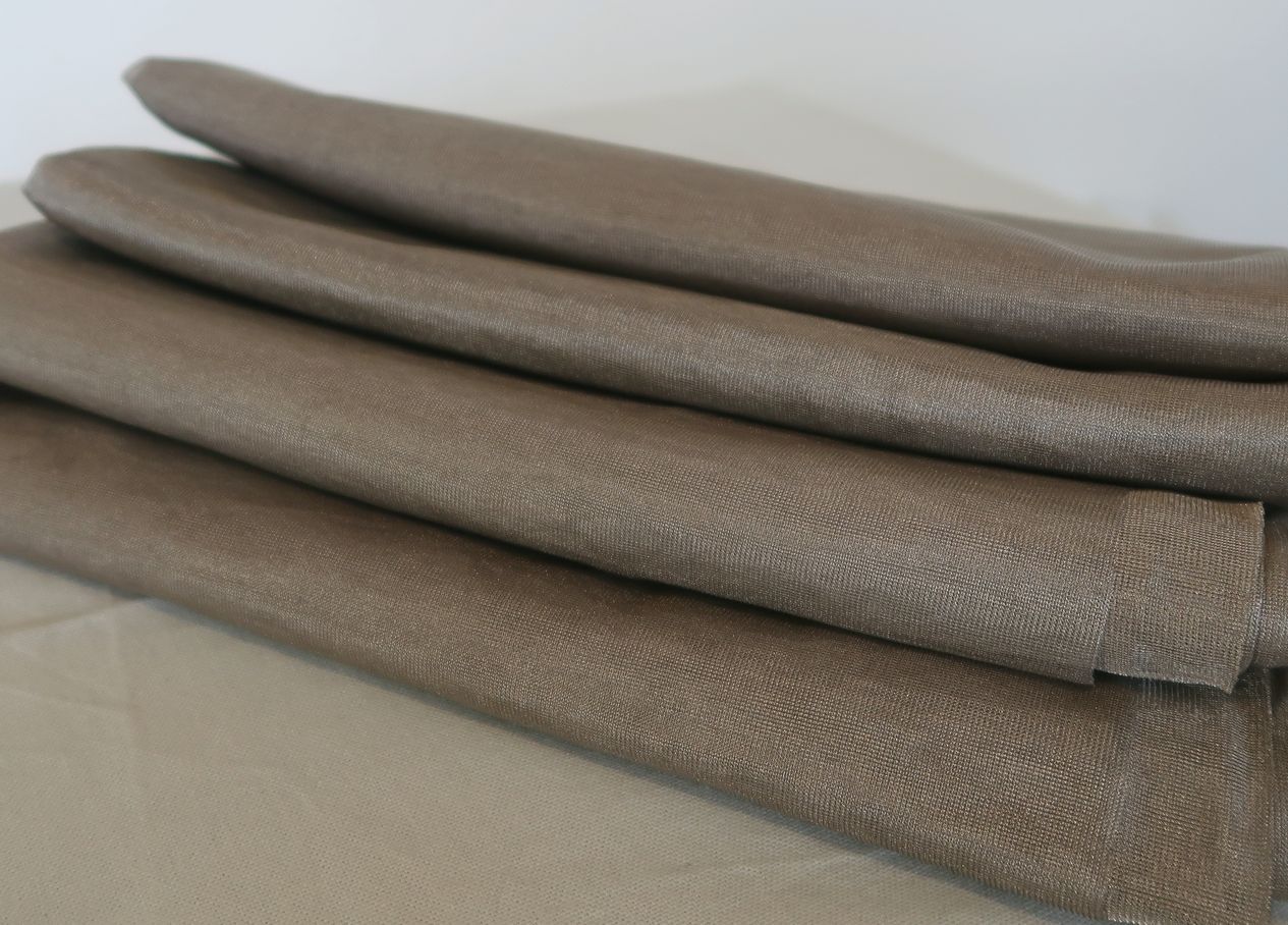 MVU® ARGENT CLASSIQUE™  -50 dB tissu anti-ondes 150 cm 80% Nylon 20% Argent