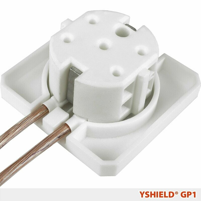 Fiche de mise à la terre professionnel YSHIELD pour prise à vis (pour peintures, mailles, toiles, tissus, etc.) GP1 Réf 193