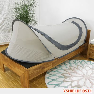 Tente de protection YSHIELD® -44 dB modèle BST1 SAFECAVE | Lit simple