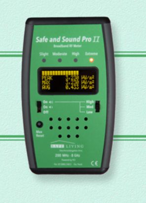 Version 2024 µW/m² et V/m ! OCCASION / Détecteur hautes fréquences Safe and Sound Pro II + Housse incluse de protection / Livraison gratuite / Réf 199 Version 2024 µW/m² et V/m ! OCCASION / Détecteur hautes fréquences Safe and Sound Pro II + Housse incluse de protection / Livraison gratuite / Réf 199