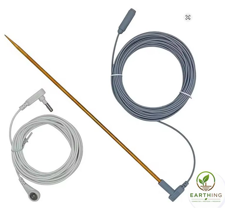 Tige métallique de mise à la terre conductrice , piquet, inox ou cuivre / Réf. 359 Tige métallique de mise à la terre conductrice , piquet, inox ou cuivre / Réf. 359
