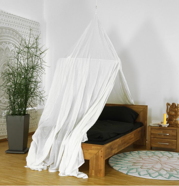 Baldaquin de protection pyramidal / Lit simple / Lit double / YSHIELD® SWISS SHIELD VENTUS -47dB Réf 106