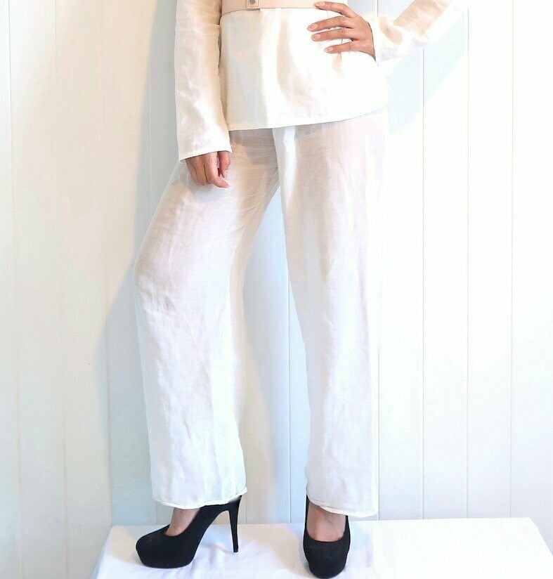 Pantalon anti-ondes MIXTE Swiss Shield® MAX-WEAR™-44dB / Protection 50 Hertz, Linky , 2G, 3G, 4G, 5G ...  / Fil en coton bio GOTS Réf 376