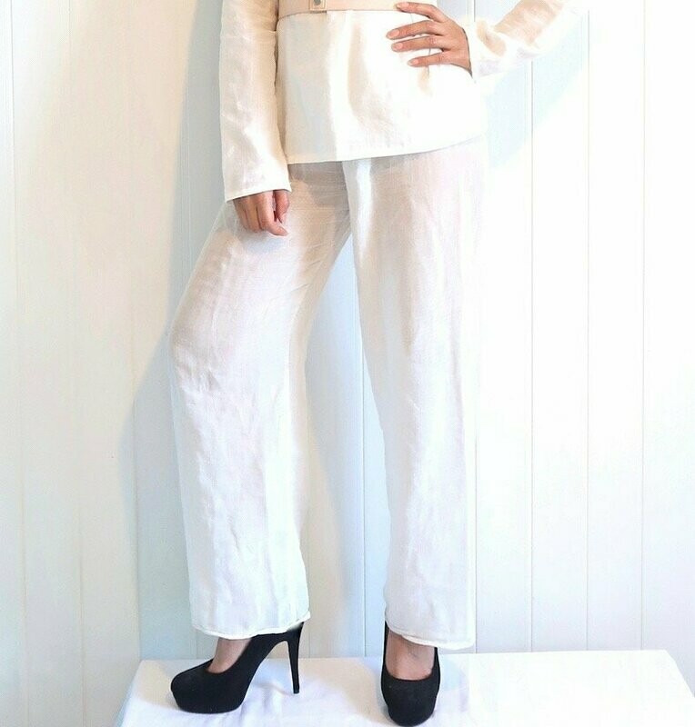 Pantalon anti-ondes MIXTE Swiss Shield® MAX-WEAR™-44dB / Protection 50 Hertz, Linky , 2G, 3G, 4G, 5G ...  / Fil en coton bio GOTS Réf 376