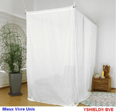 Baldaquin VENTUS™ SWISS SHIELD® Lit simple 120 x 220 x 220 cm -47dB / Réf. 289 Baldaquin VENTUS™ SWISS SHIELD® Lit simple 120 x 220 x 220 cm -47dB / Réf. 289