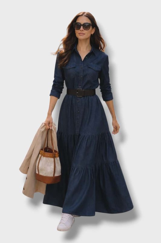 Duga haljina košulja Calida