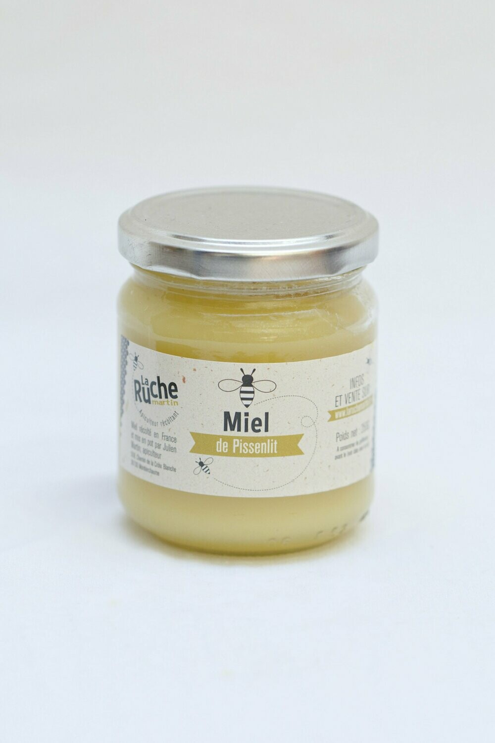 Miel de Pissenlit, Poids: 250 Gr