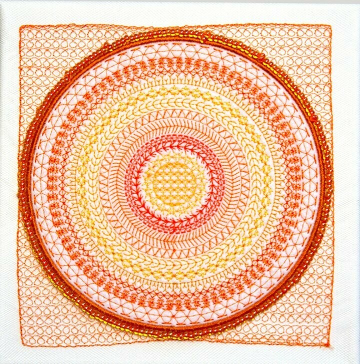 Orange Chakra Mandala