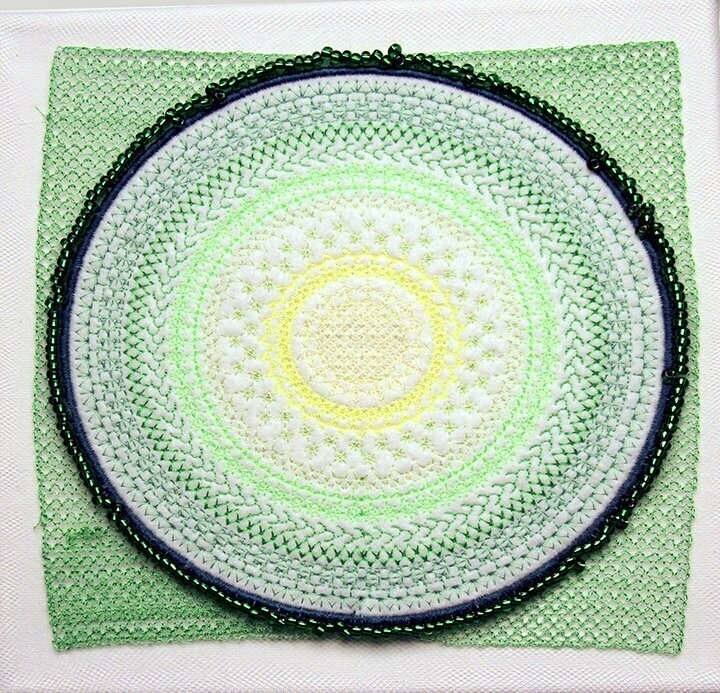 Green Chakra Mandala