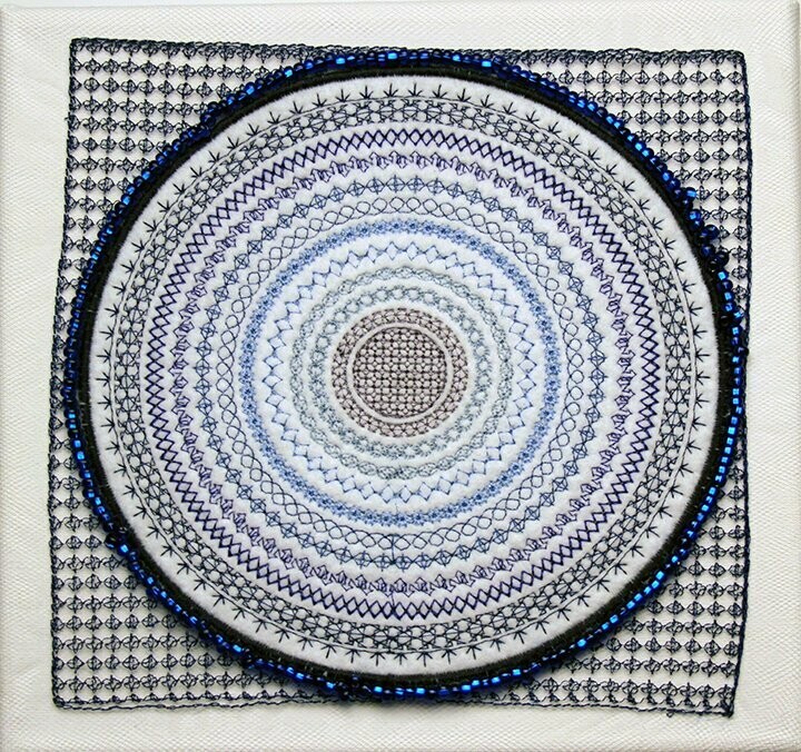 Indigo Chakra Mandala