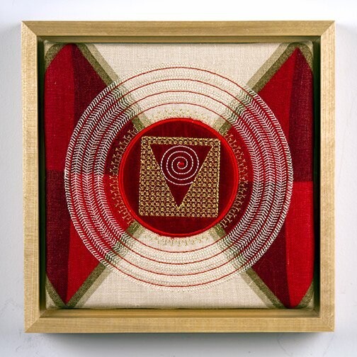 Red Mid Century Modern