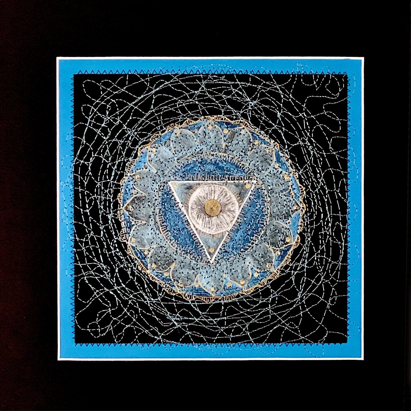 5. Blue on Black