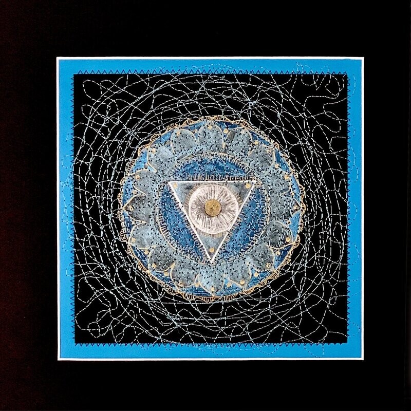 5. Blue on Black