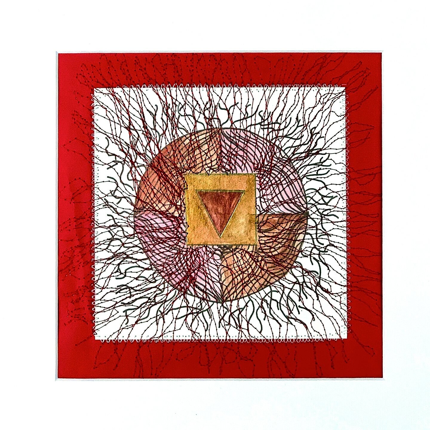 1. Red on White