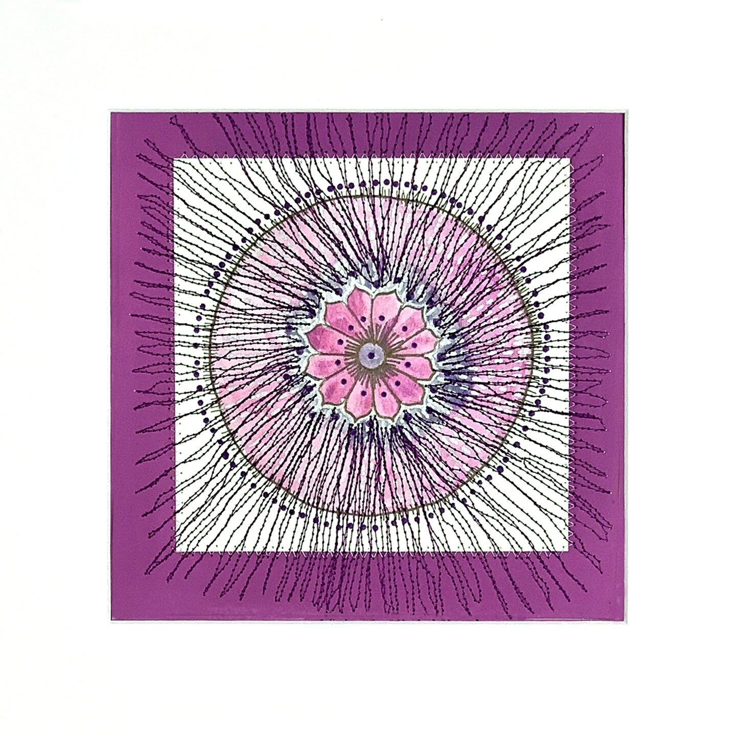 7. Violet on White