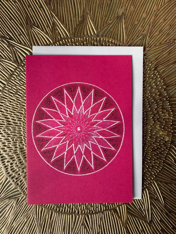 Violet card SAHASRARA
