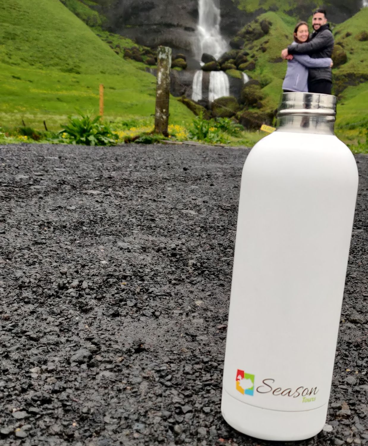 Thermo bottle for the pure Icelandic water