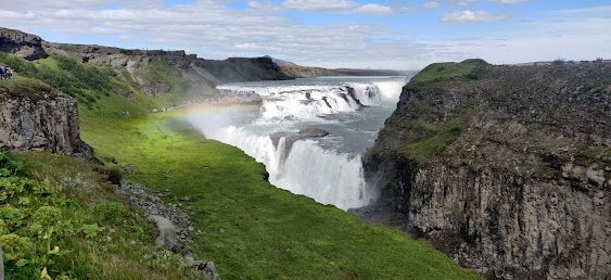 Gullfoss waterfall - Fridge magnet - Season Tours