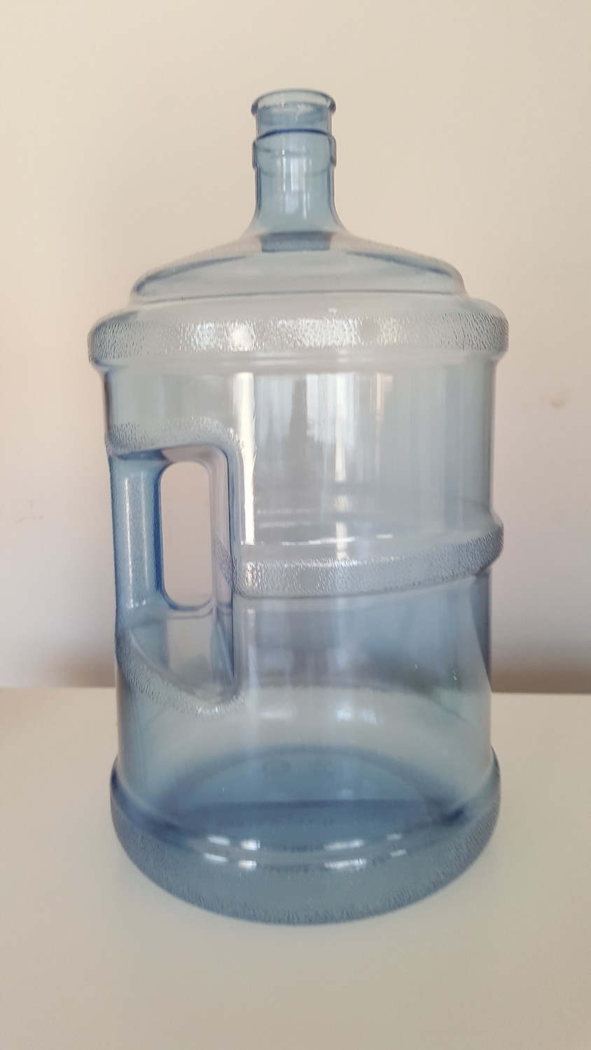 Hot &amp; Cold Water Dispenser Silver + 20L Poly-Carbon Water Bottle