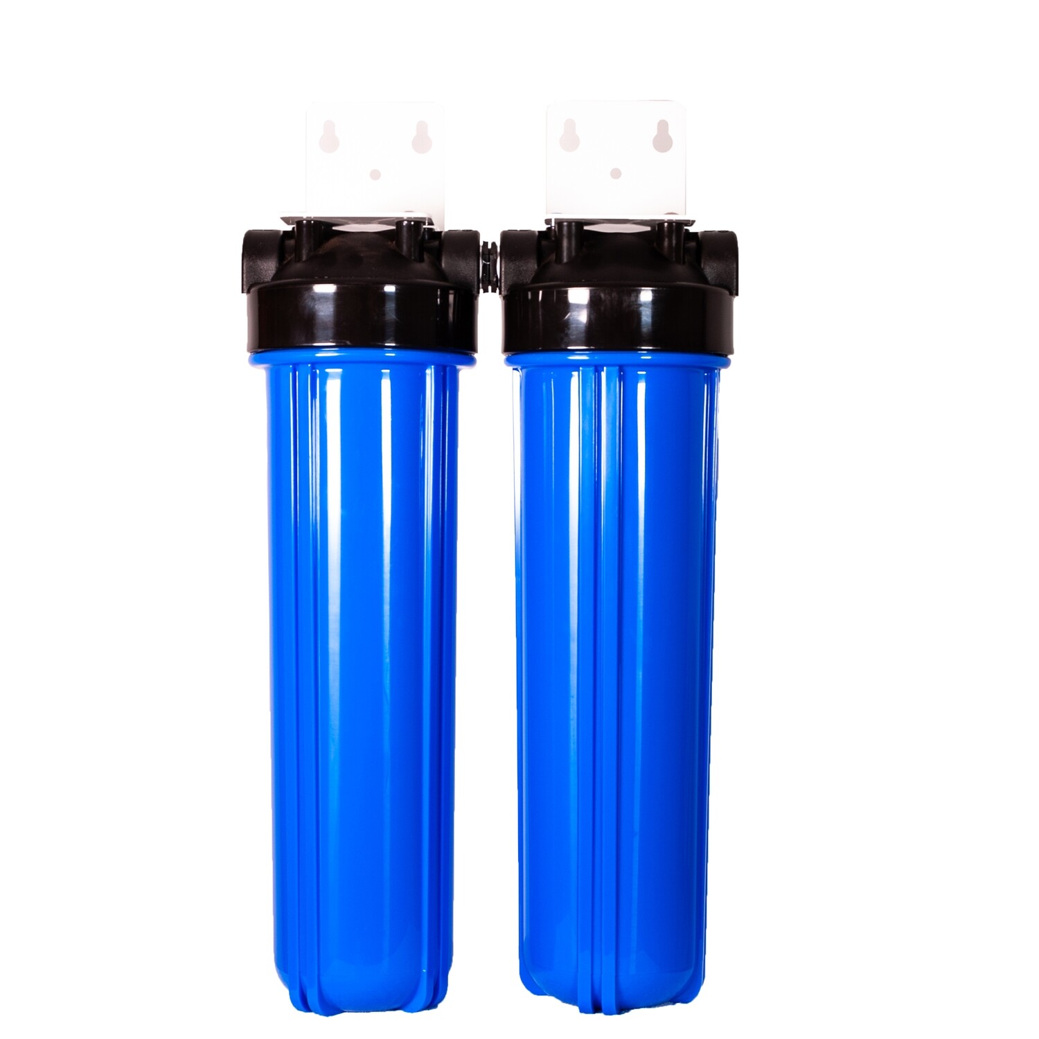 Big Blue Purifier With Wall Brackets and Filter Cartridges