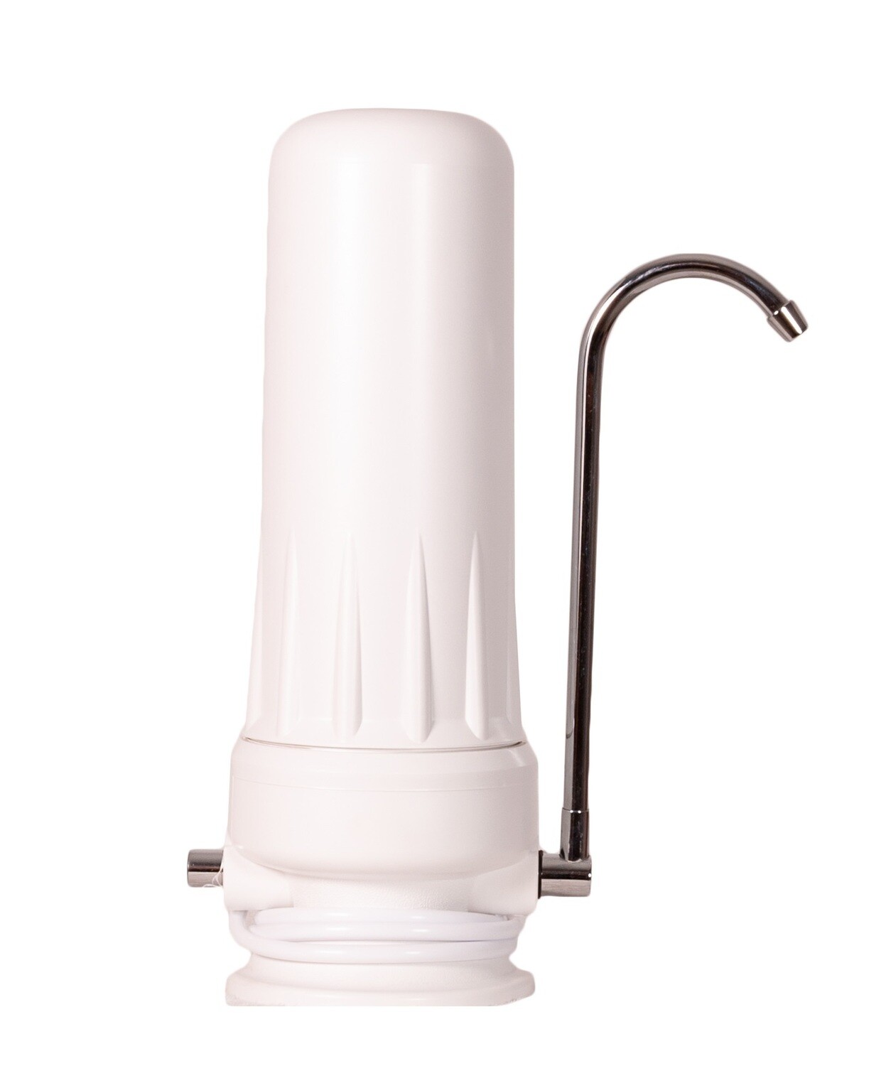Glacier Single Counter Top Water Purifier with KDF&amp;GAC Filter Cartridge.