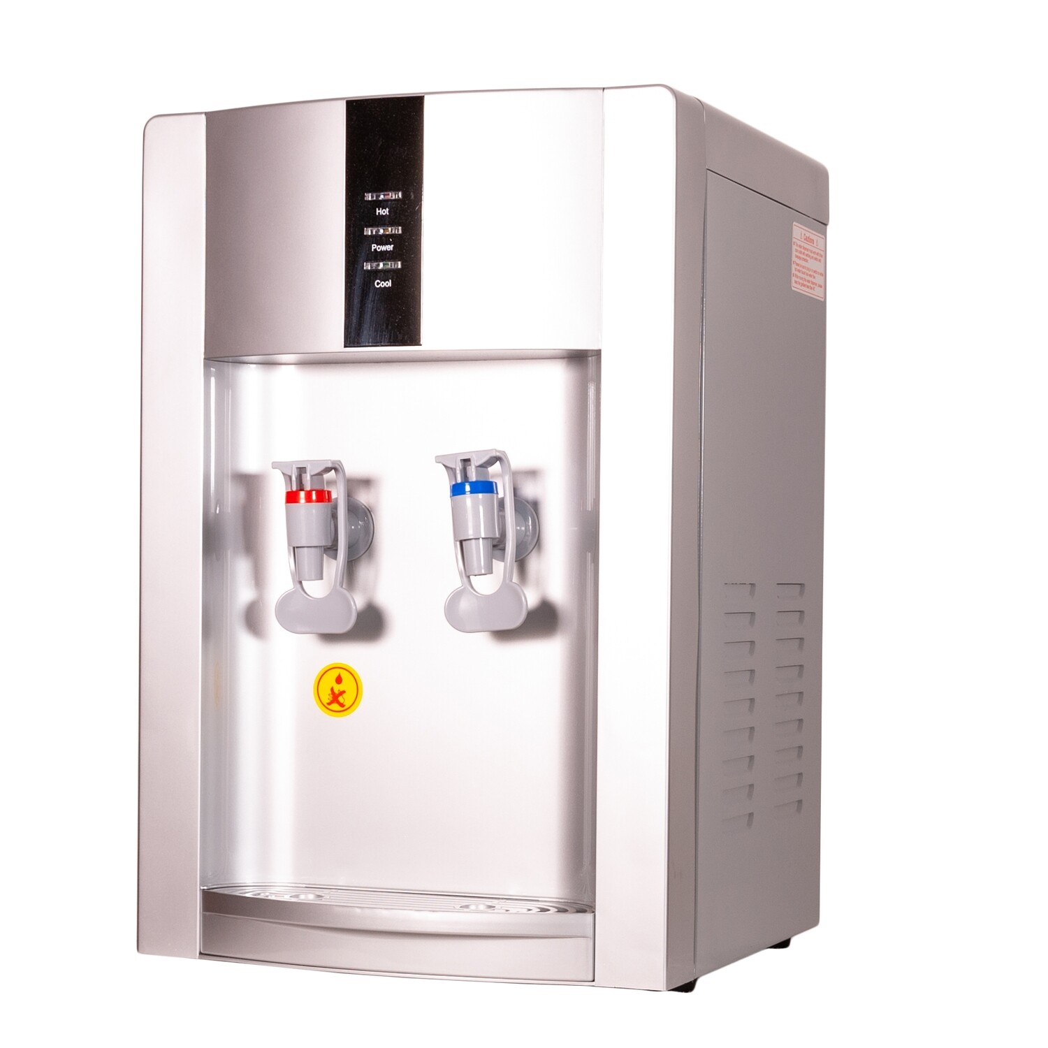 Desk Top  Hot &amp; Cold In-Line Direct Connection Water Dispenser Plus Carbon Filter Cartridge.