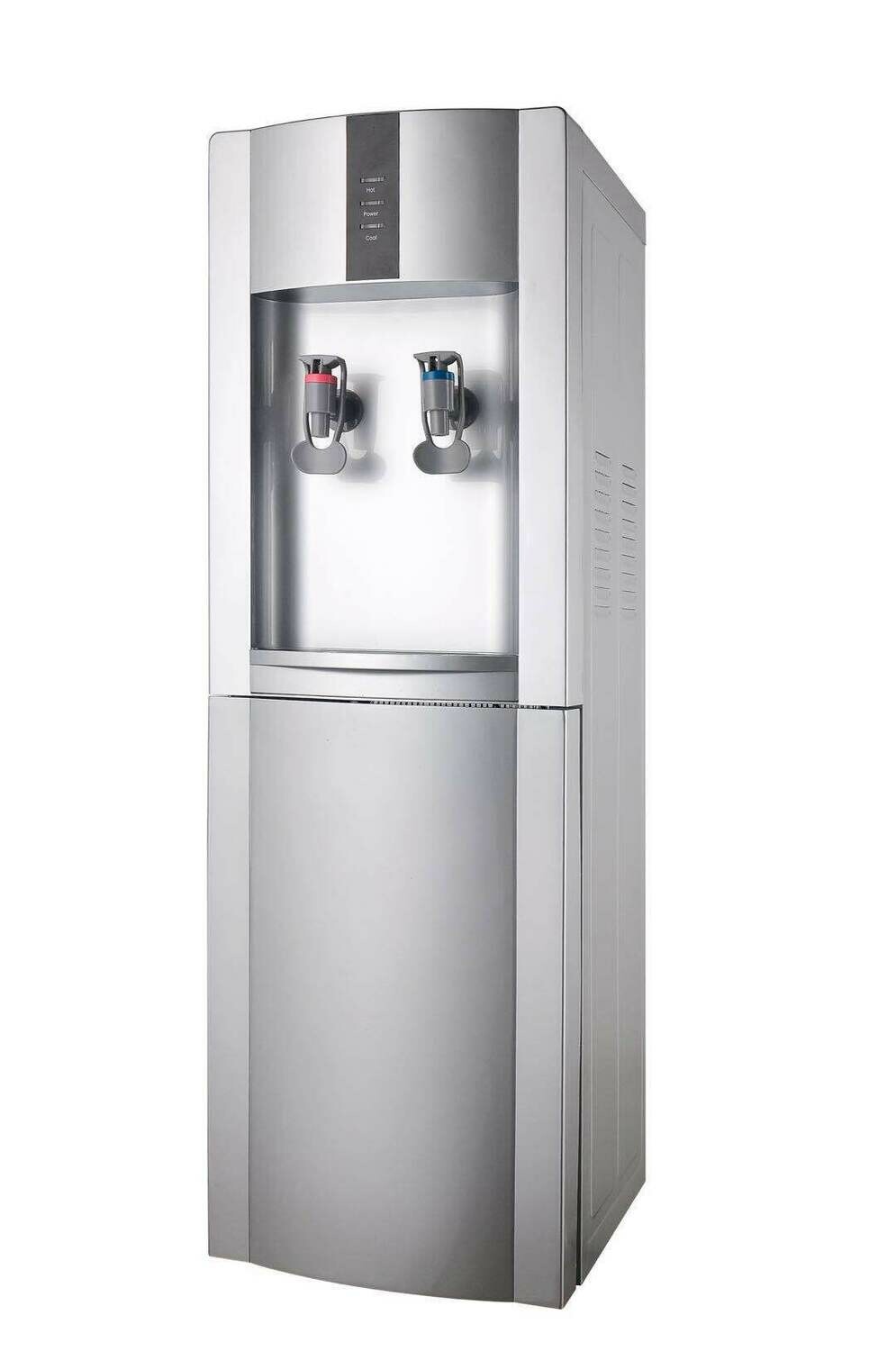 Hot &amp; Cold Water Dispenser - Direct Connection With Storage Compartment + 2 x Water Filter Cartridge