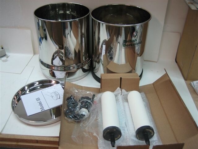 British Berkefeld SS - Gravity Feed Water Filtration System