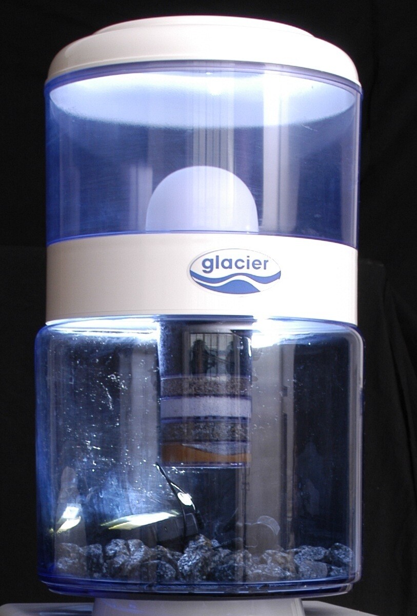 Glass Water Bowl 15L